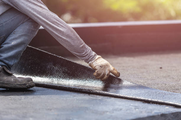 Professional Crawl Space Encapsulation technician working in Port Jefferson, OH